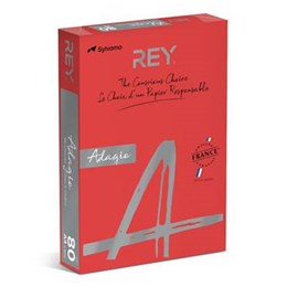 Kopieringspapper Rey Adagio A4 160g Red 500/pkt