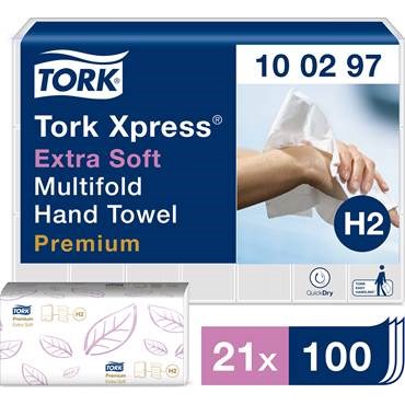Tork Xpress Premium Extra Mjuk Multifold Handduk, H2 2100/fp