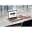 Skrivbordsunderlägg Dbramate läder 50x30 cm brun