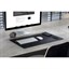 Skrivbordsunderlägg Dbramate läder 50x30 cm svart