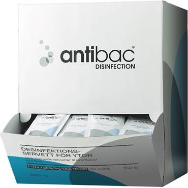 Desinfektionservett Antibac 150st/fp